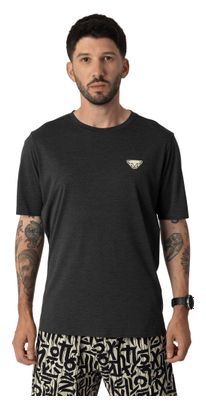 Camiseta de manga corta Dynafit Trail negra para hombre