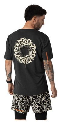 Camiseta de manga corta Dynafit Trail negra para hombre