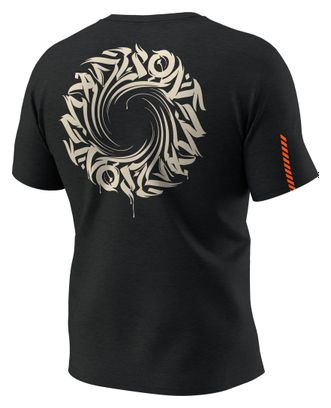 Camiseta de manga corta Dynafit Trail negra para hombre