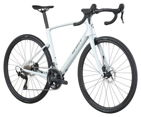 SCOTT ロードバイク ホワイト/グリーン 700C Shimano105 Scott Addict 50 Shimano 105 12-speed 700 mm White Road Bike 2025