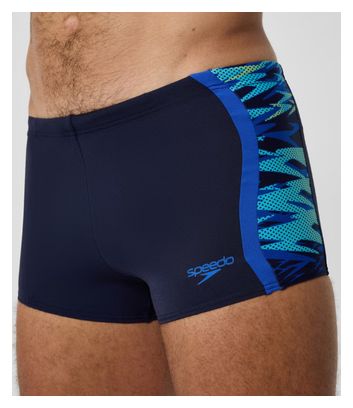 Bañador bóxer Speedo para hombre Hyperboom Splice azul marino