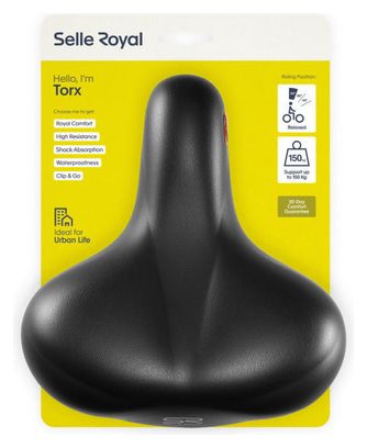 Selle Royal Selle vélo Torx 8mm bridge noir