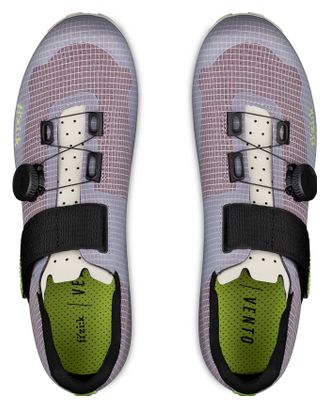 Wiederaufbereitetes Produkt - MTB-Schuhe FIZIK Vento Ferox Carbon Rosa / Weiß