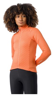 Castelli Ventra Thermal Women's Long-Sleeve Jersey, Orange