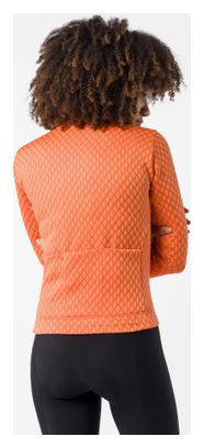 Castelli Ventra Thermal Women's Long-Sleeve Jersey, Orange