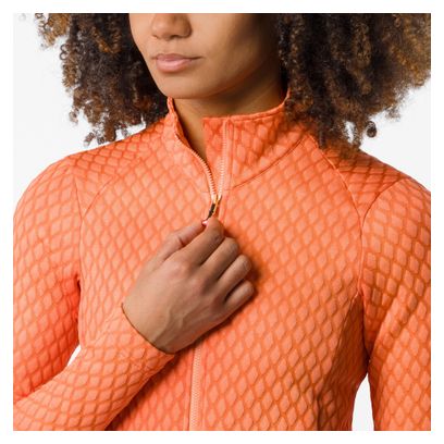Castelli Ventra Thermal Women's Long-Sleeve Jersey, Orange