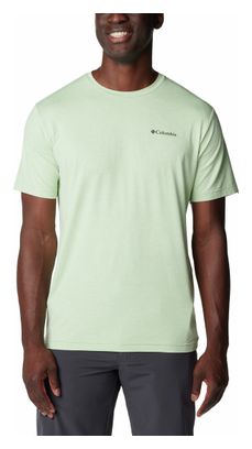 Camiseta Técnica Columbia Kwick Hike Graphic Verde
