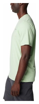Columbia Kwick Hike Grafisch Groen Technisch T-shirt