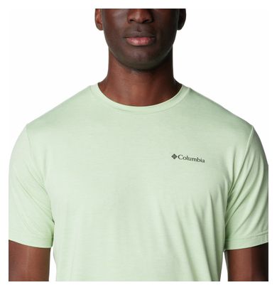 Columbia Kwick Hike Grafisch Groen Technisch T-shirt