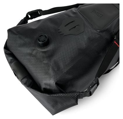 Borsa da sella Uswe Roll Top nera