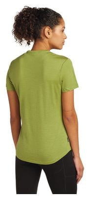 T-shirt Manches Courtes Femme Icebreaker Merino 125 Cool-Lite Sphere 3 Vert