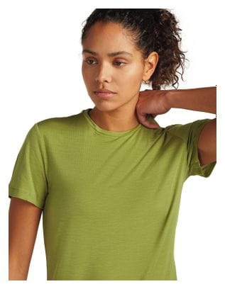 T-shirt Manches Courtes Femme Icebreaker Merino 125 Cool-Lite Sphere 3 Vert