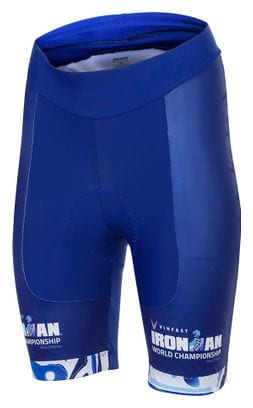 Santini x Ironman Strapless Broek - Nice 2024 Wereldkampioenschappen - Dames Blauw