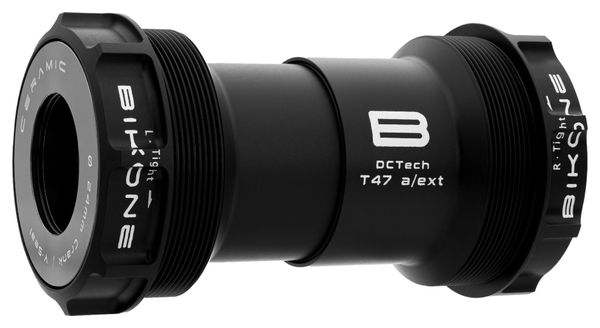 Bikone DCTech T47 Externe Keramische Trapas voor Shimano Zwart