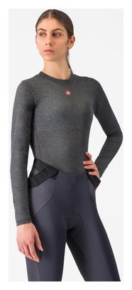 Castelli Medio Grijs Dames Lange Mouw Onder Trui
