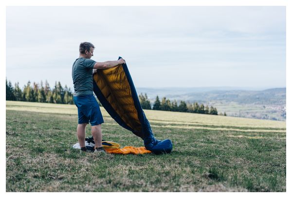 Patizon G Quilt 350 Schlafsack Blau/Gelb