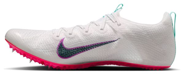 Nike Zoom Superfly Elite 2 Track and Field Schoenen Wit/Rood/Paars Unisex