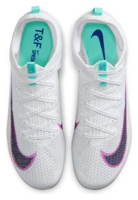 Nike Zoom Superfly Elite 2 Track and Field Schoenen Wit/Rood/Paars Unisex