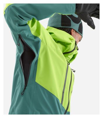 Veste Imperméable Millet M White 3L Vert Homme