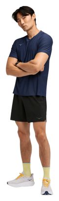 Hoka Glide 7in 2-in-1 korte broek voor heren, zwart