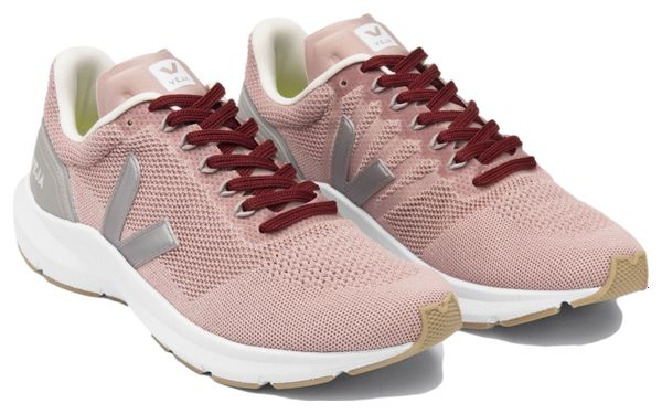 Veja Marlin LT V-Knit Hardloopschoenen Roze Zilver