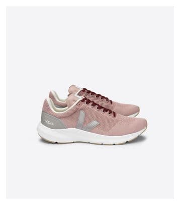 Veja Marlin LT V-Knit Hardloopschoenen Roze Zilver