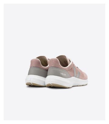 Veja Marlin LT V-Knit Hardloopschoenen Roze Zilver