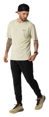 Camiseta de manga corta Dynafit Trail blanca para hombre