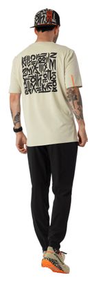 Camiseta de manga corta Dynafit Trail blanca para hombre