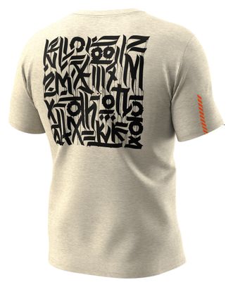 Camiseta de manga corta Dynafit Trail blanca para hombre