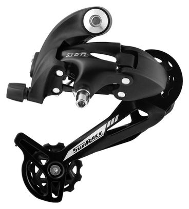 Derailleur arriere 7 v grande chape patte amovible Sunrace