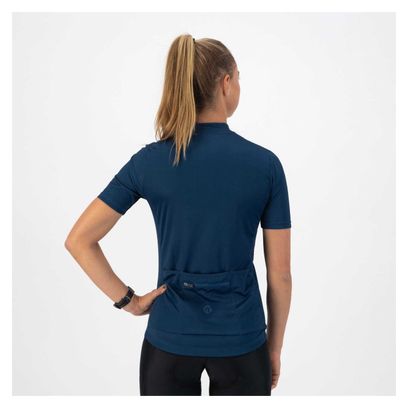 Maillot Manches Courtes Rogelli Core Femme Bleu foncé