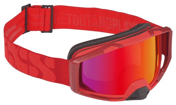 Masque IXS Trigger Rouge / Écran Rouge Miroir