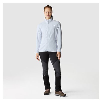 The North Face 100 Glacier Full Zip Light Blue Women's Fleece Jacket