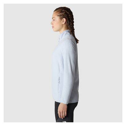 The North Face 100 Glacier Full Zip Light Blue Women's Fleece Jacket