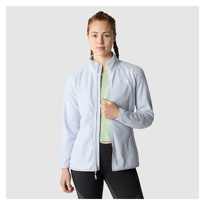 Veste Polaire Femme The North Face 100 Glacier Full Zip Bleu Clair