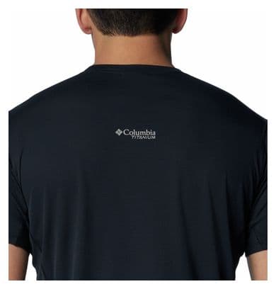 Columbia Cirque River Technisch T-shirt Zwart