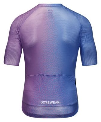 Gore Wear Spinshift Breathe Short Sleeve Jersey Blue/Purple