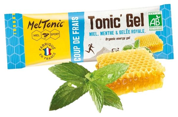 Meltonic Organic Energy Gel Coup de Frais Honey Mint Royal Jelly 20g