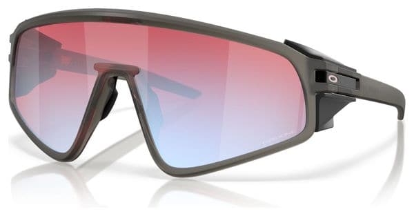 Lunettes Oakley Latch Panel Matte Grey Smoke / Prizm Snow Sapphire / Ref : OO9404-1235