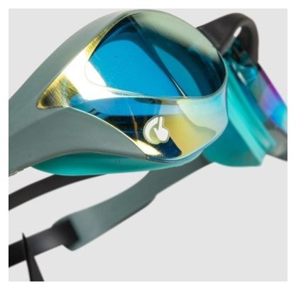 Gafas de natación Arena Cobra Ultra Mirror Aqua/Sage/Peacock