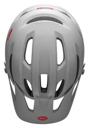 Bell 4Forty Mips Helm Grijs/Rood 2022