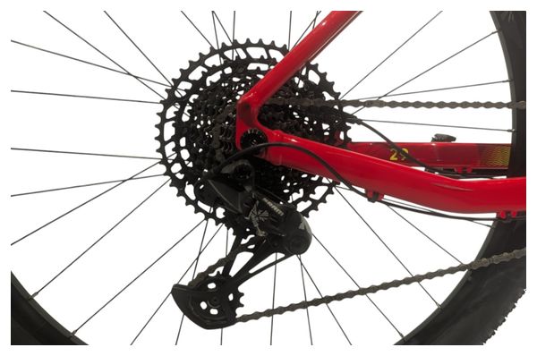 Hardtail-Mountainbike Rockrider XC120 Sram NX 12v Rot T.L 175/184 cm – generalüberholtes Produkt