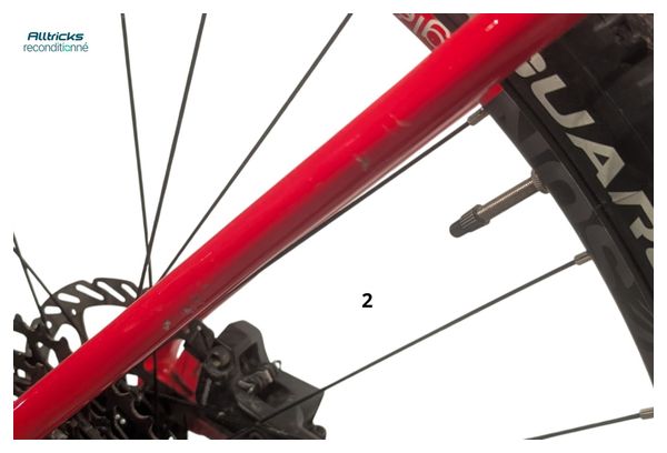 Hardtail-Mountainbike Rockrider XC120 Sram NX 12v Rot T.L 175/184 cm – generalüberholtes Produkt