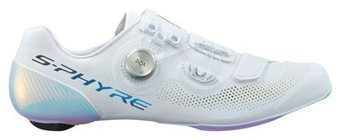 Chaussures Route Shimano RC9PWR S-Phyre Blanc Homme