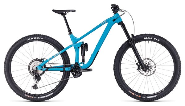 VTT Tout-Suspendu Cube Stereo One77 Race Shimano XT 12V 29'' Bleu Bondi 2024