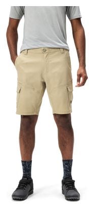 Short avec Peau Homme Endura Loop Cargo Beige