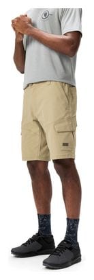 Short avec Peau Homme Endura Loop Cargo Beige