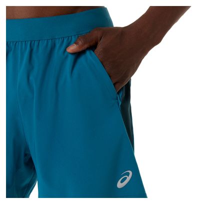 Pantaloncini 2 in 1 Asics Road 5in blu da uomo