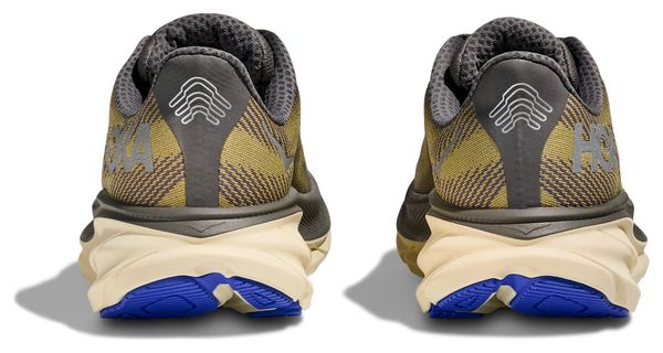 Chaussures Running Hoka Clifton 9 GTX Kaki Homme